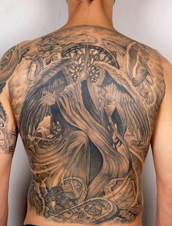 Pin by Junior Della Rosa on tattos Variadas muito fera  Half sleeve tattoos  for guys Skull sleeve tattoos Back tattoo