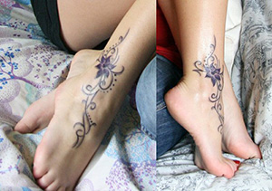 tatuaje del tobillo
