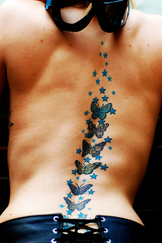 tatouages de papillons