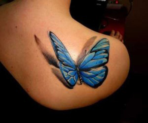 tatouages de papillons