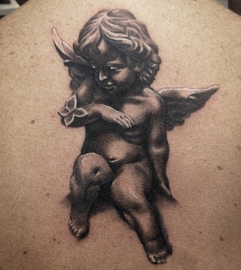 tatuaje de ángel