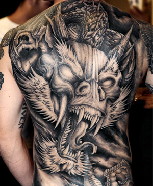 tatouages de dragons