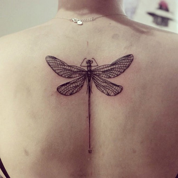 tatuajes de libélula