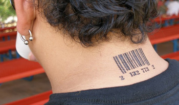 Tatuaje de Código de Barras 