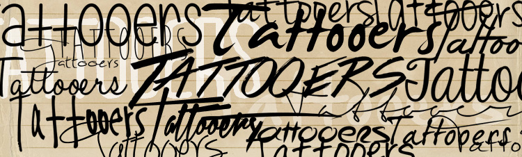 Handschrift Tattooschriftart