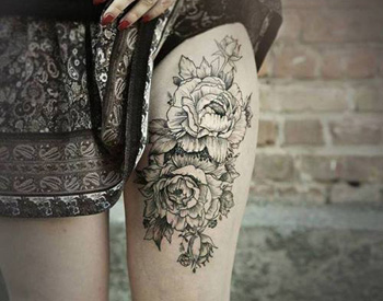 tatouage sur les cuisses