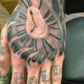 Clock Hand tattoo by Diamond Jacks