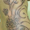 Flower Side tattoo by Etched In Ikk