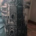 Arm Church tattoo by Adrenaline Vancity
