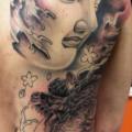 tatuaje Buda Espalda por Gtc Tattoo