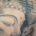 Shoulder Buddha Back tattoo by Gtc Tattoo