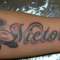 Arm Lettering tattoo by Hammersmith Tattoo