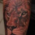 Realistic Lion tattoo by Hammersmith Tattoo