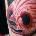 Arm Fantasy Panda tattoo by Holy Cow Tattoos