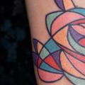 Arm Geometrisch tattoo von Holy Cow Tattoos