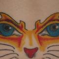 Rücken Katzen tattoo von Wrexham Ink