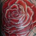 Schulter Blumen tattoo von Wrexham Ink