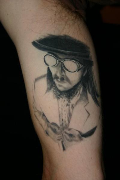 Arm Portrait Tattoo by 46 and 2 Tattoo