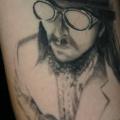 Arm Porträt tattoo von 46 and 2 Tattoo