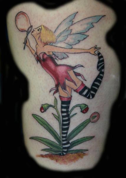 Fantasy Character Tattoo by 46 and 2 Tattoo