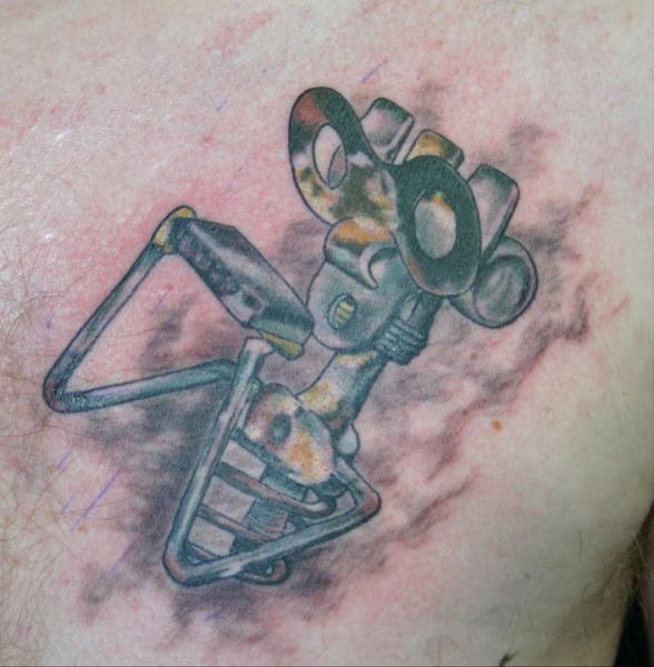 Fantasy Robot Tattoo by 46 and 2 Tattoo