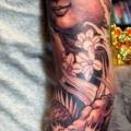 Arm Japanese Buddha tattoo by Orient Soul