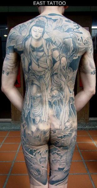 Japanese Back Body Tattoo by Orient Soul