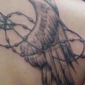 Schulter Fantasie Flügel tattoo von Orient Soul