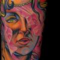 Arm Gypsy tattoo by Adam Barton