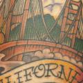 Arm Bridge tattoo by Aloha Monkey Tattoo