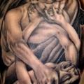 Schulter Spiegel tattoo von Apocalypse Tattoo