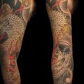 tatuaje Brazo Japoneses Dragón por Artwork Rebels