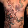 Bauch Körper Oktopus tattoo von Artwork Rebels