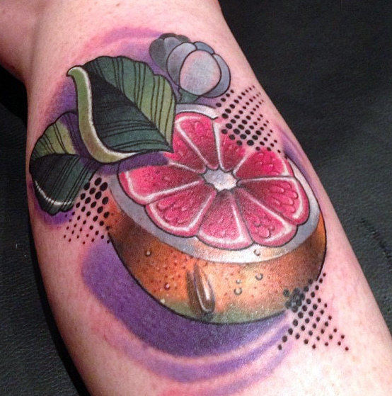 Tatuaje Naranja por Black 13 Tattoo