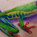 Realistic Frog tattoo by Black 13 Tattoo