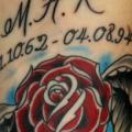 Flower tattoo by Bohemian Tattoo Arts