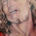 tatuaggio Schiena Gesù Religiosi di Bugaboo Tattoo