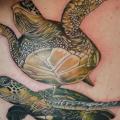 Schulter Realistische Schildkröte tattoo von Bugaboo Tattoo