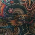 tatuaje Japoneses Espalda por Cartel Ink Works