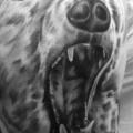 Schulter Realistische Bären tattoo von Richard Vega Tattoos