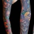 Arm Snake Women tattoo by Divinity Tattoo