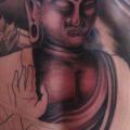 tatuaggio Buddha Schiena di Divinity Tattoo