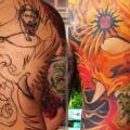Rücken Drachen tattoo von Dream Masters