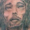 Hand Jesus tattoo by Dream Masters