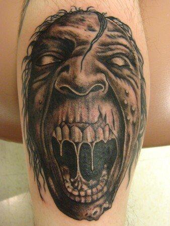 Tatuaje Brazo Fantasy Monstruo por Eternal Ink Tattoo
