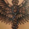Rücken Flügel Crux tattoo von Eternal Ink Tattoo