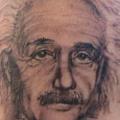 Shoulder Realistic Einstein tattoo by Eye Of Jade Tattoo