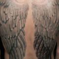 Fantasie Rücken Flügel tattoo von Bloody Blue Tattoo