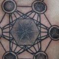 Brust Abstrakt Dekoration tattoo von Bloody Blue Tattoo