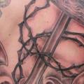 Realistic Back Anchor tattoo by Flesh Tattoo Company